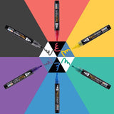 Marvy DecoFabric Paint Markers  Red