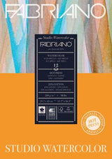 Fabriano Studio Watercolour Pads Hot Pressed 200gsm A3 FSC MIX CREDIT