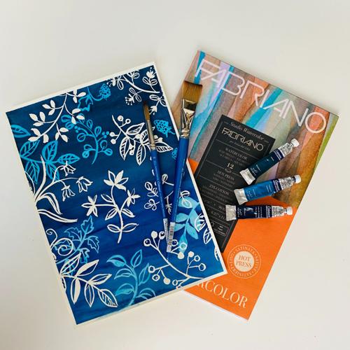 Fabriano Studio Watercolour Pads Cold Pressed 300gsm A4 12 Sheets FSC Mix Credit