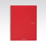 Fabriano Ecoqua Original Spiral 90gsm Blank A4 Raspberry 70 Sheets