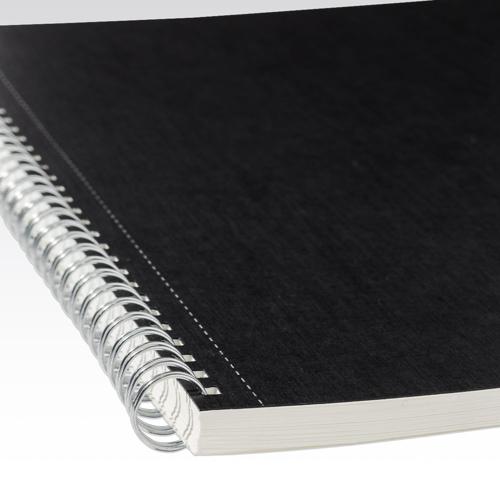 Fabriano Ecoqua Original Spiral 90gsm Graph 5mm A5 Raspberry 70 Sheets