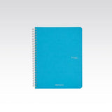 Fabriano Ecoqua Original Spiral 90gsm Graph 5mm A5 Turquoise 70 Sheets