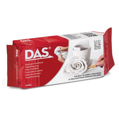 Das White Modelling Clay White 1kg Block