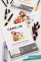 Canson Illustration Manga Pads 250gsm A3 12 Sht