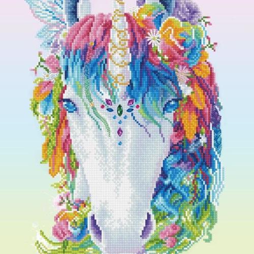 Diamond Dotz Diamond Kit DD10-11 Mystic Unicorn 51x41cm