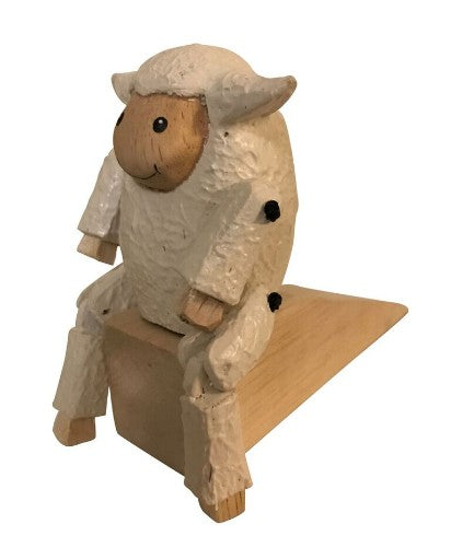 Door Wedge Sheep - Wooden