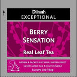 Berry Sensation Ceylon Tea Pyramid Bags Dilmah 50 Pack