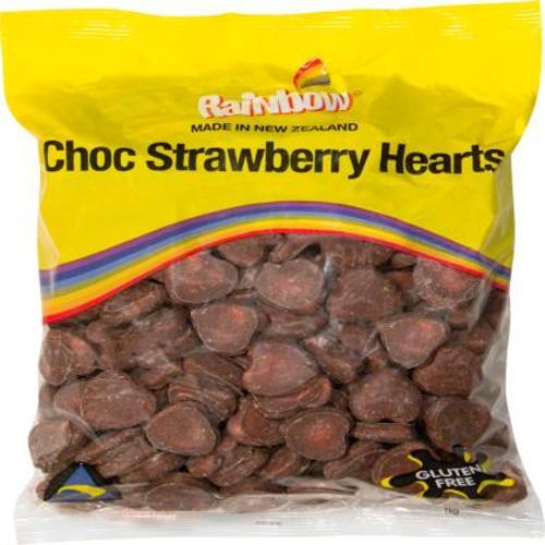 Gluten Free Chocolate Hearts Rainbow 1kg