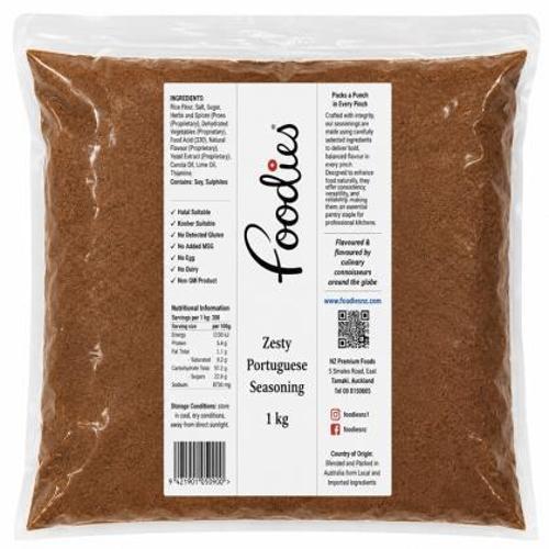 Zesty Portuguese Seasoning Foodies 1kg