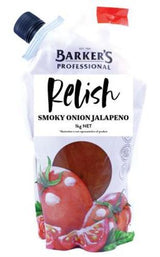 Smoky Onion & Jalapeno Relish Barkers 1kg
