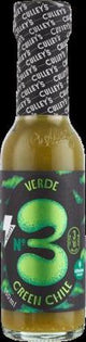 No. 3 Green Verde Chilli Sauce Culleys 150ml