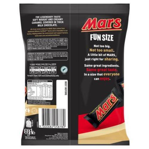 Mars Fun Size Milk Chocolate Bars Share Pack 192g