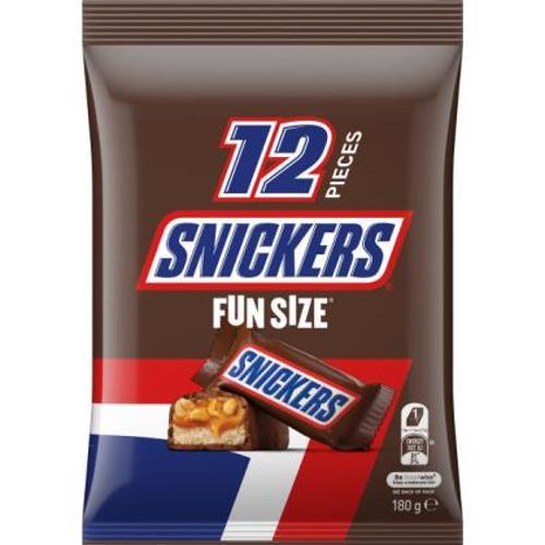 Snickers Fun Size Chocolate Bars Share Pack 180g