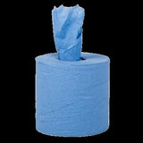 Blue Centrefeed Paper Towel Roll 1 Ply 20cm Sorb-X 6 x 350m