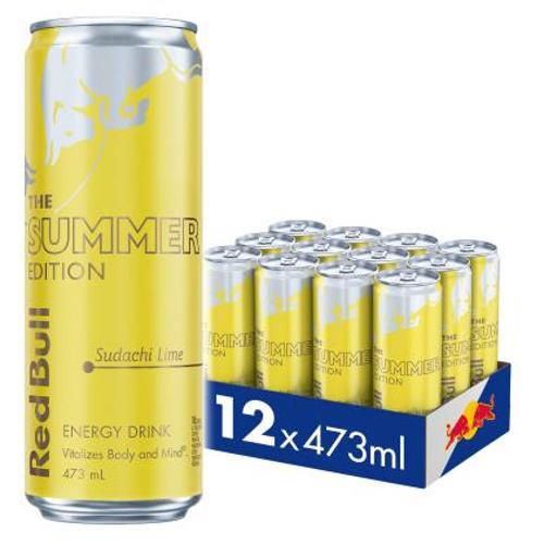 Red Bull Summer Sudachi Lime Energy Drink 12 x 473ml