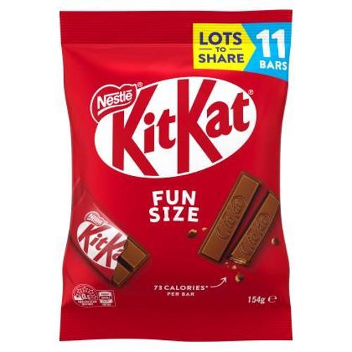 KitKat Milk Chocolate Fun Pack Nestle 154g