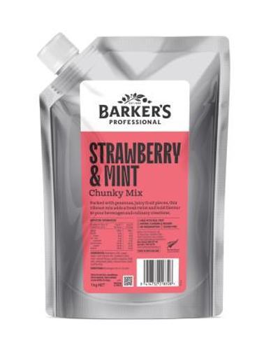 Strawberry & Mint Chunky Fruit Mix Barkers 1kg