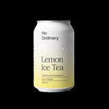 Low Sugar Lemon Iced Tea Cans No Ordinary 12 x 330ml
