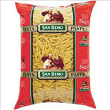 Penne Rigati No. 18 Pasta San Remo 5kg