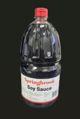 Gluten Free Soy Sauce Springbrooke 1.96L