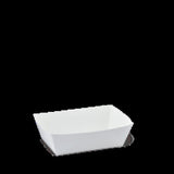 White Cardboard Food Tray No. 1 Extra Small Detpak 1000 Pack