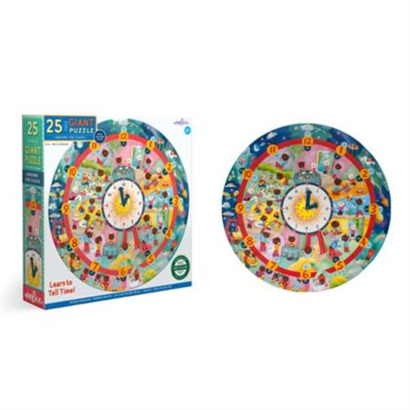 Giant Puzzle - eeBoo Around the Clock (25pcs)