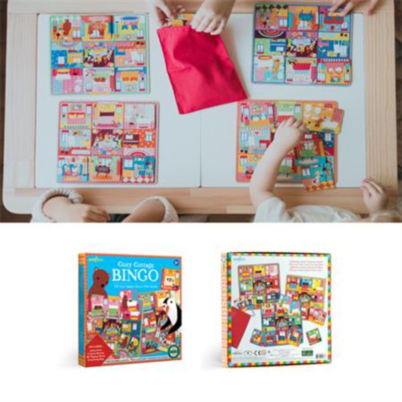 Bingo Game - eeBoo Bingo Cozy Cottage