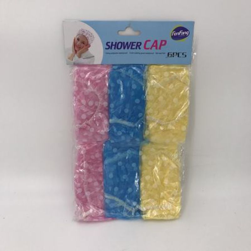 Shower Caps  - 6pcs (12 Packs)