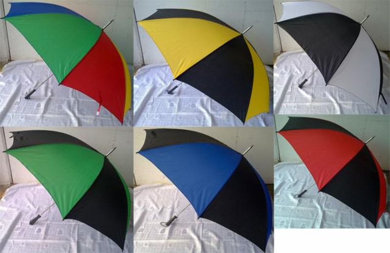 Golf Umbrella - 95cm (Set of 6 Assorted)