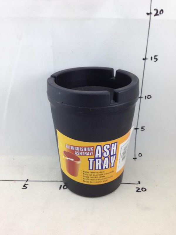 Ash tray - Black 14cm (12 pcs/box)