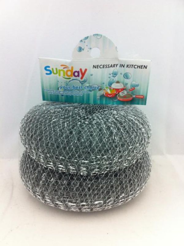 Kitchen Steel Scourer - 50G (24pcs)