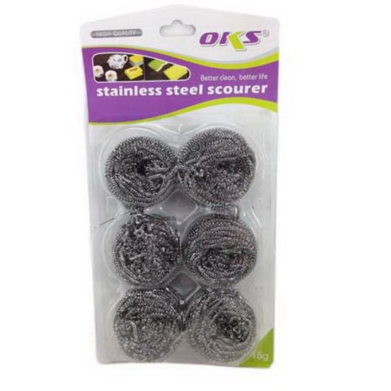 Kitchen Steelwire Scourer (72pcs)