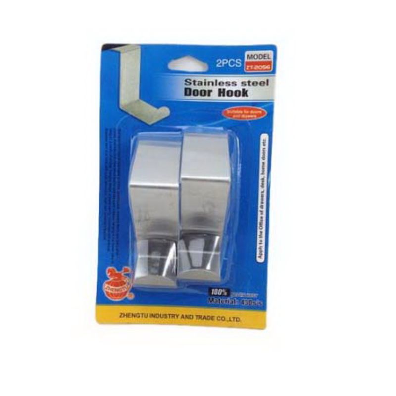 Door Hook - Stainless Steel (Set of 12)