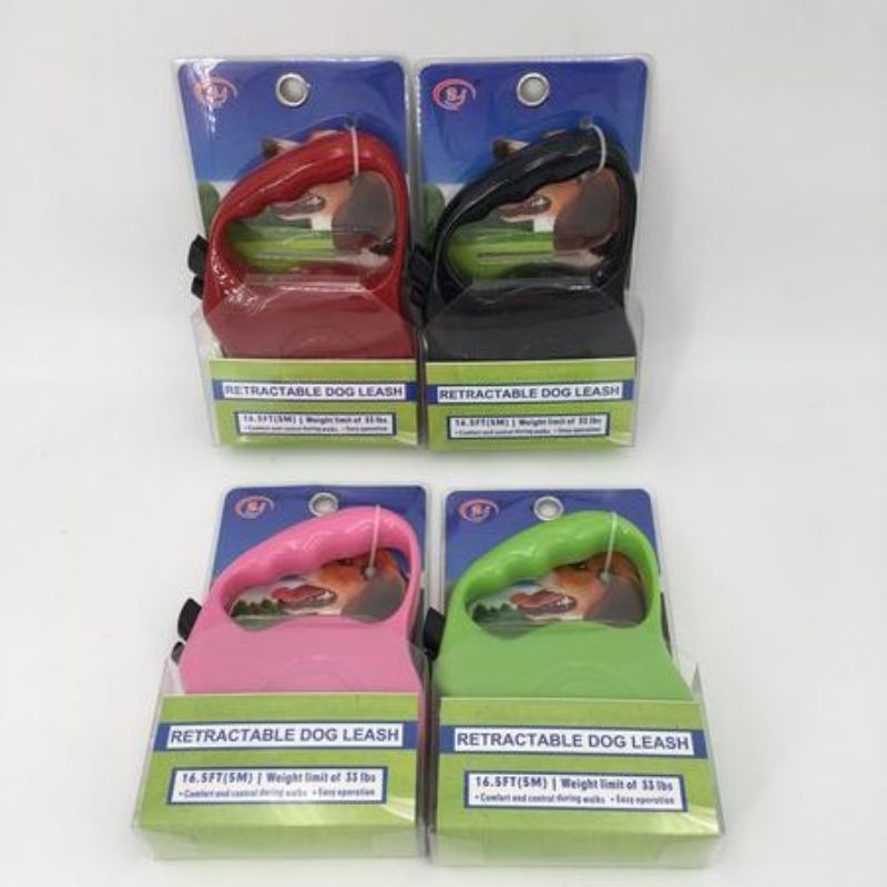 Pets Collar with Handle - Assorted (Set of 12)