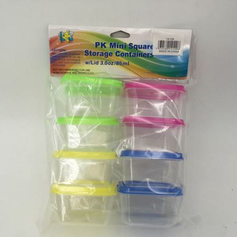 Mini Storage Box - Assorted (96pcs)