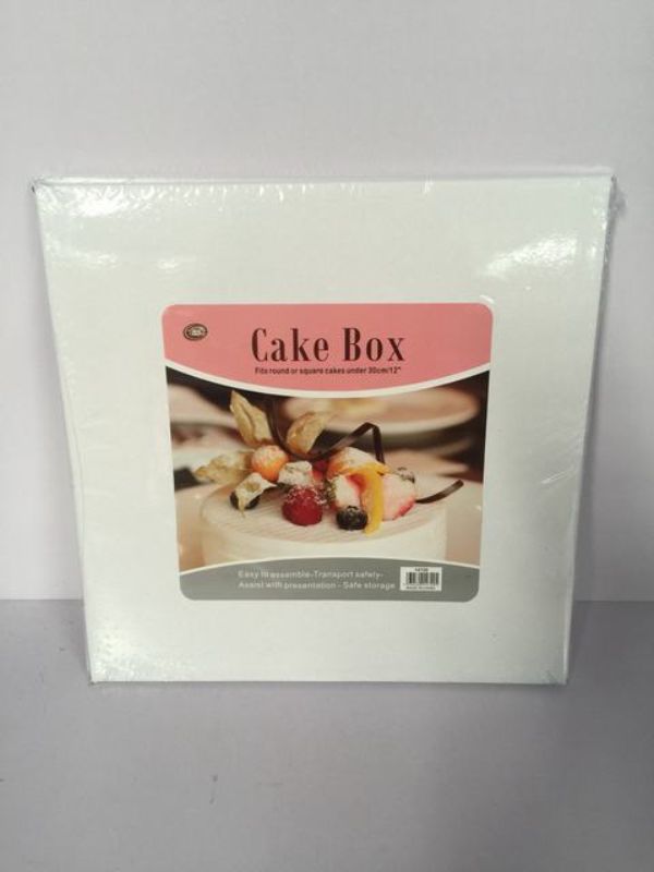 Cake Box - 30 x 30cm (Set of 6)