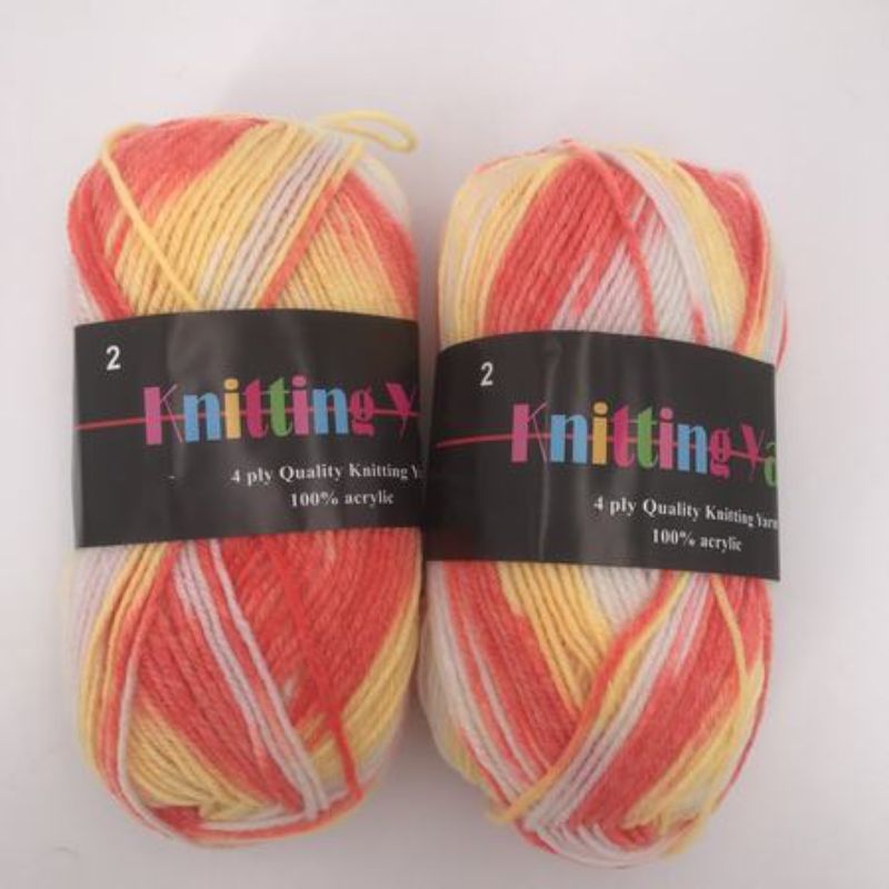 Knitting Yarn - Mix #2 100g (6pcs)