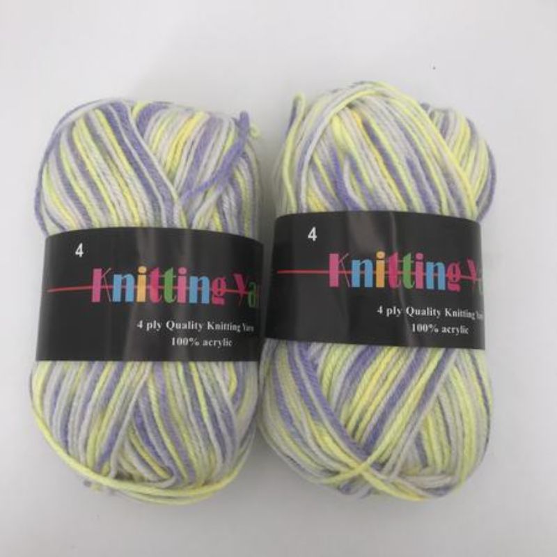 Knitting Yarn - Mix #4 100g (6pcs)