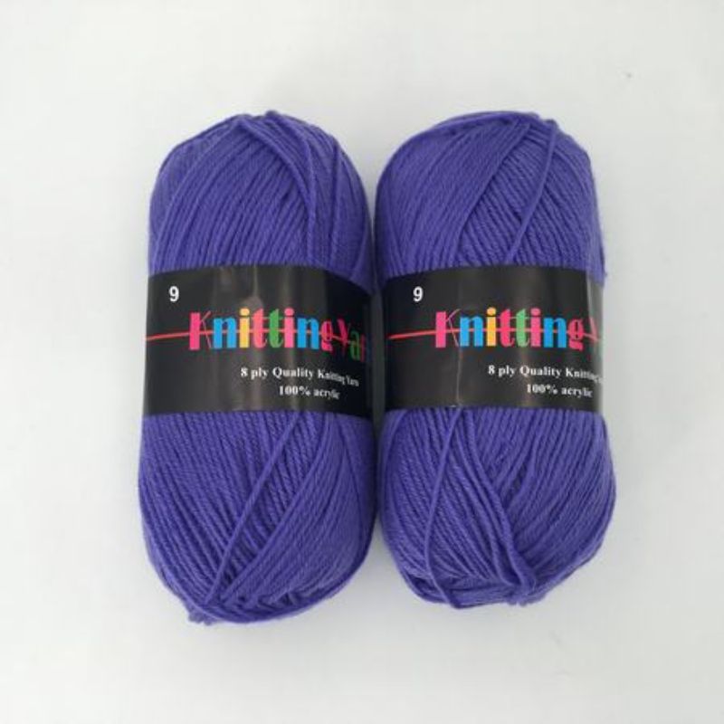 Knitting Yarn - #9 100g (6pcs)