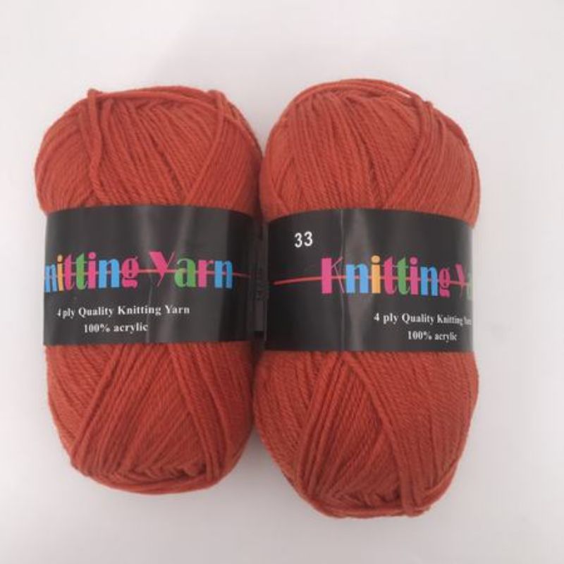 Knitting Yarn - #33 100g (6pcs)