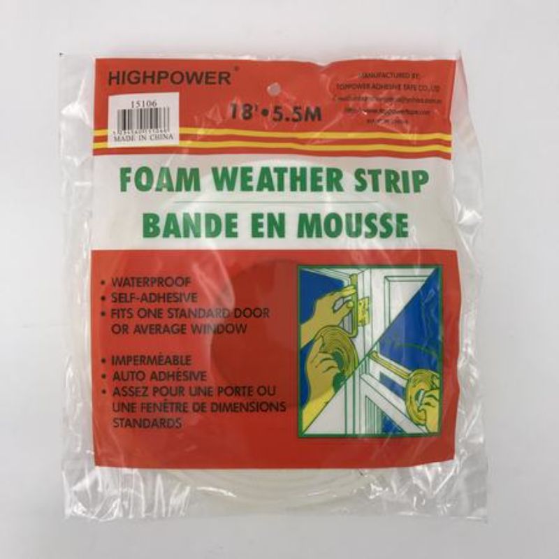 Foam Weather Strip (Set of 12)