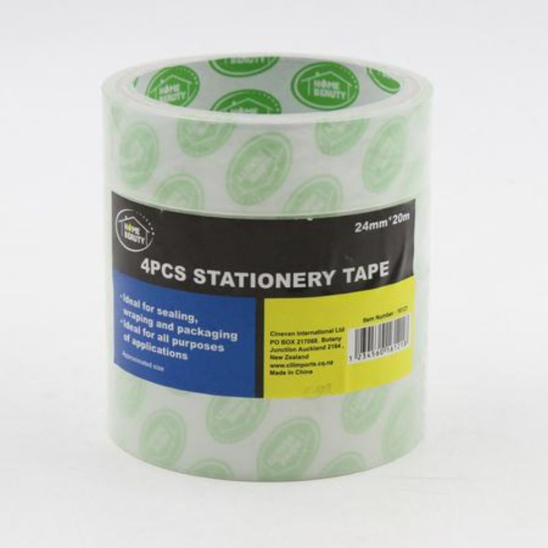STATIONERY TAPE Set - 24mm x 20m (12 Packs)