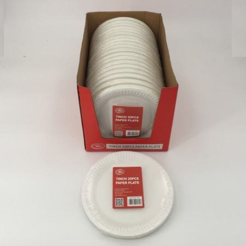 Paper Plate - 7" (240pcs)