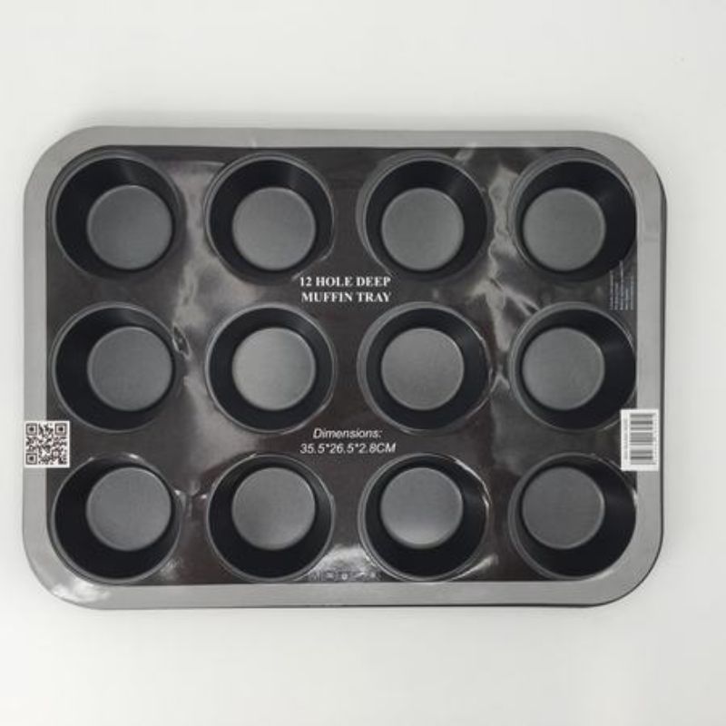 Muffin Tray - 35 x 26 x 3CM (Set of 6)