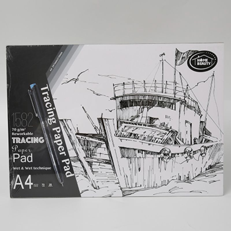 Tracing Paper Pad - A4 70g 25 Sheets (Set of 12)