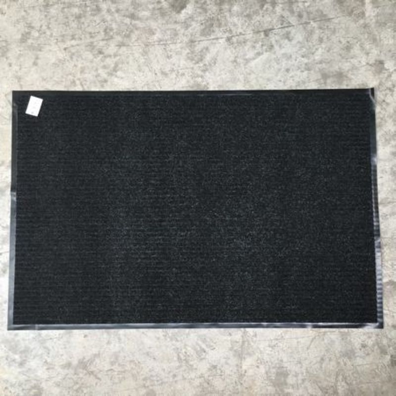 Door Mat - 78 x 118cm Black (Set of 12)