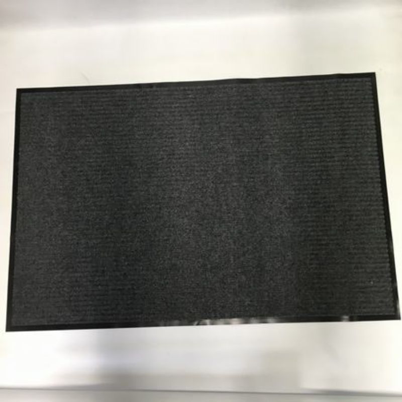 Door Mat - 78 x 118cm Grey (Set of 3)