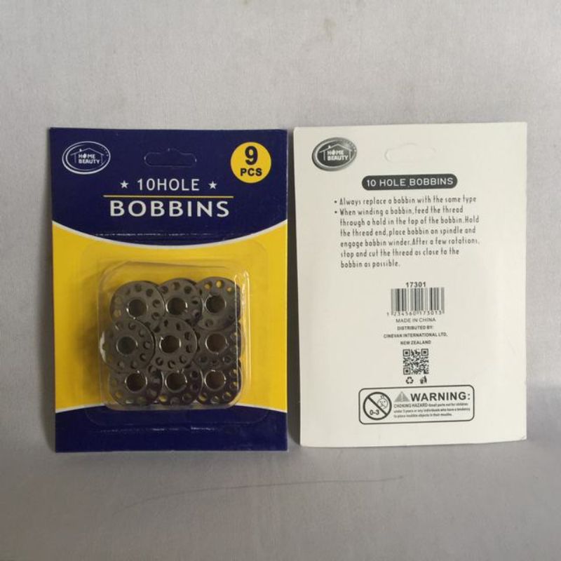 10 Hole Bobbins (108pcs)