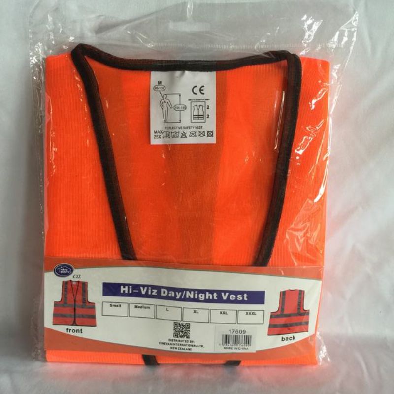 Safety Vest - Orange Medium (Set of 12)