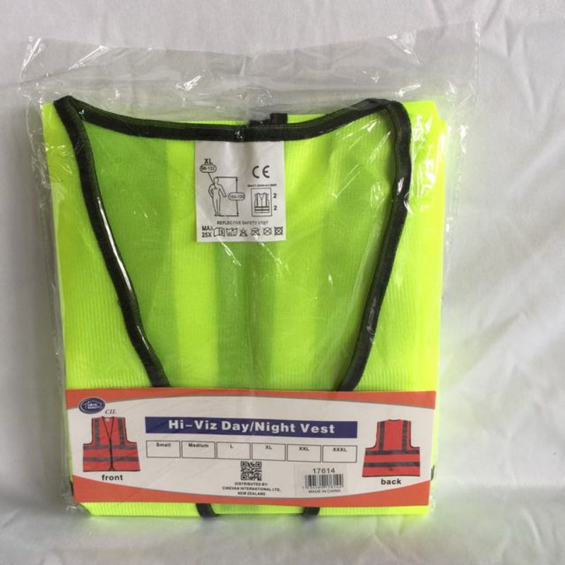 Safety Vest - Yellow XL (Set of 12)